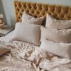coussin en coton alveole WILD Flirt fado farmer Nude shooting hotel Soclo Toulouse fiche produit ambiance
