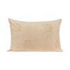 coussin en coton flammé 40x60cm DOMINGO coloris Poudre thème Douce Hacienda