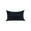 Coussin en lin 25X40cm, HYPOLITE, coloris NIGHT/NUIT, thème HANDMADE