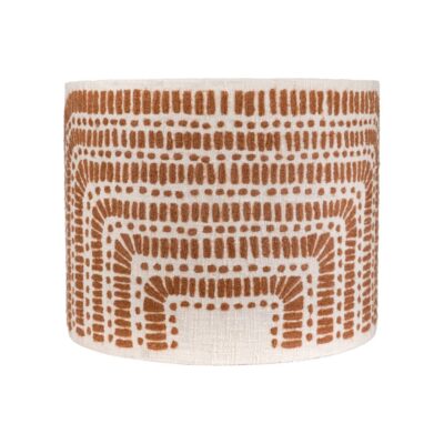 Abat-jour en coton tufté Vertigo âme philo