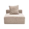 Chauffeuse 1 place en jacquard : URBAN SOLO Swan