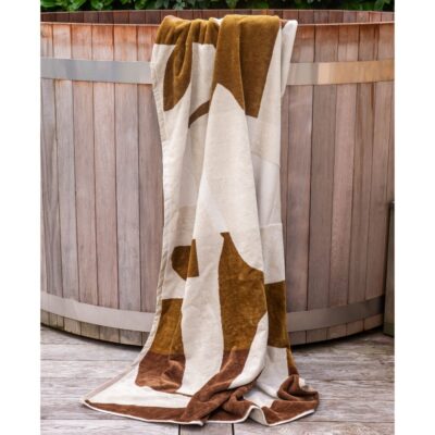 Serviette de plage en éponge DATE Café Créole