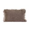 Coussin en fausse fourrure FLAVIE verso