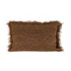 Coussin en fausse fourrure FLAVIE verso