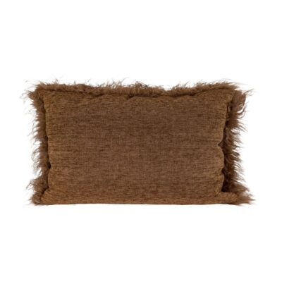 Coussin en fausse fourrure FLAVIE verso