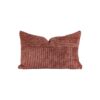 Coussin en velours côtelé 25 x 40 cm - HUDSON Cinnamon