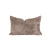Coussin en velours côtelé 25 x 40 cm - HUDSON Mocca