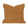 Coussin en tricot en laine 80x80cm CRUNCHY