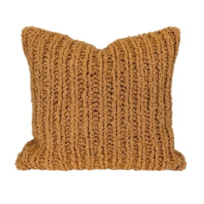 Coussin en tricot en laine 80x80cm CRUNCHY