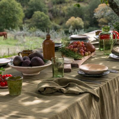 Alternative view of Lot de 2 serviettes de table en coton