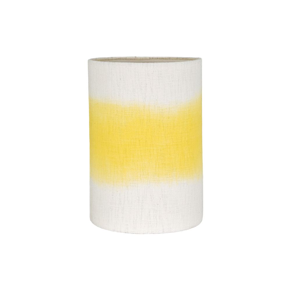 Abat-jour en coton flammé INDIANA Lemon
