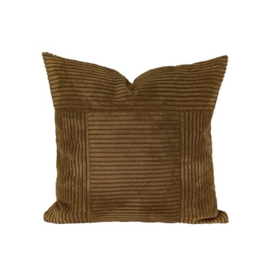 Coussin en velours côtelé 40 x 60 cm - HILDA Army