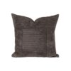 Coussin en velours côtelé 40 x 60 cm - HILDA Cacao