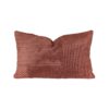 Coussin en velours côtelé 40 x 60 cm - HENRY Cinnamon