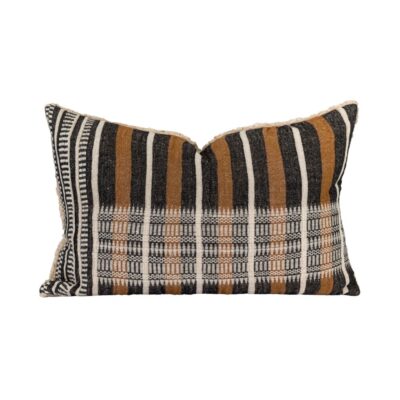 Coussin bi-face avec laine 40 x 60 cm
