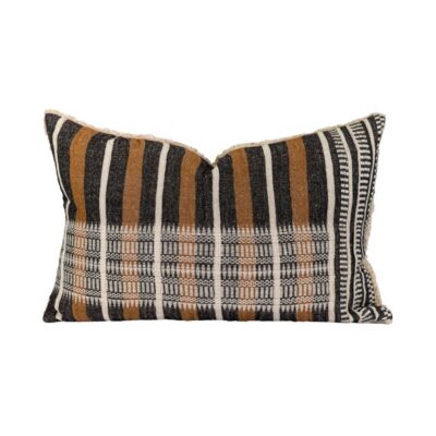 Coussin bi-face avec laine 40 x 60 cm