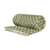 BOUTIS BI FACE en lin et coton motifs saro MOSS ECORCE