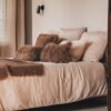 Parure de lit en satin de coton coloris Coton