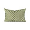 coussin BI FACE en lin et coton motifs STORIA MOSS ECORCE