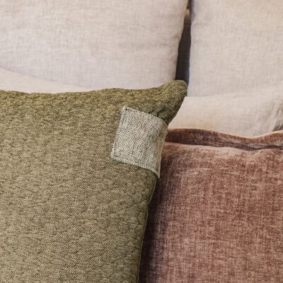 Alternative view of Housse de coussin en velours 50x50 cm