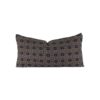 coussin bi face en laine motifs geometriques dos coton FEVER DARKY GLAM CHIC