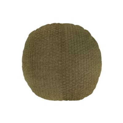 Coussin rond à motifs nid d'abeille ⌀56 cm