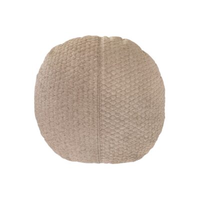 Coussin rond en velours ⌀65 cm