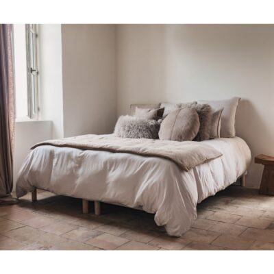 Alternative view of Coussin rond en velours ⌀65 cm