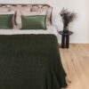 Plaid en laine MOLIÈRE Deep Forest