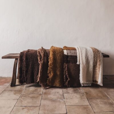 Plais en laine coloris unis, modèle MOLIÈRE - Thème Sous-Bois