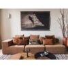 Coussin broderie en coton 40x60cm – Image 3