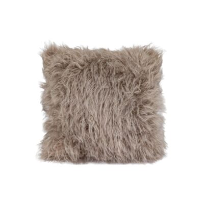 Coussin en fausse fourrure 50x50 cm