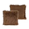 Coussin en fausse fourrure 50x50 cm – Image 7