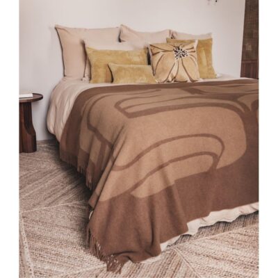 Alternative view of Coussin broderie artisanale 50x50 cm
