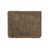 couvre lit en laine mohair flemm brun glam fur