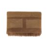 Plaid frangé à motifs contrastés – Image 4