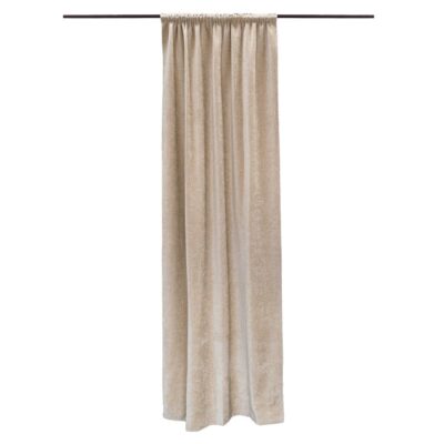 Rideau semi occultant en velours 140 x 310 cm