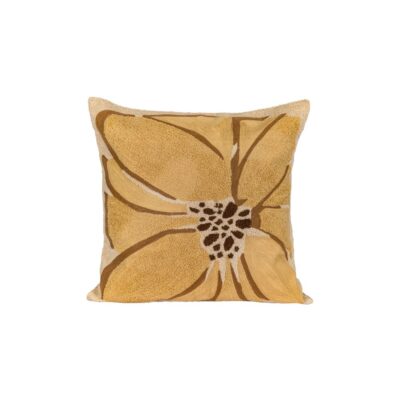 Bed and Philosophy - Linge de jour et surtout de nuit 5 Housse de coussin broderie artisanale 50x50 cm