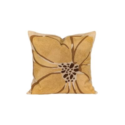 Coussin broderie artisanale 50x50 cm