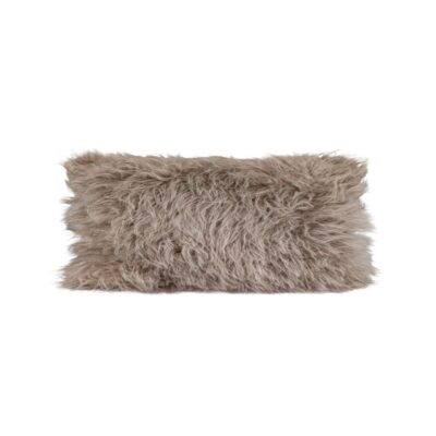 Coussin en fausse fourrure 30x60 cm