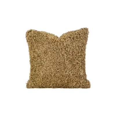 Coussin en fausse fourrure ZUAVO Désert