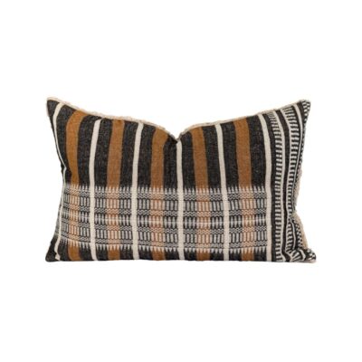 Coussin bi-face avec laine 40 x 60 cm