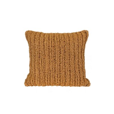 Housse de coussin en laine en tricot 50x50 cm