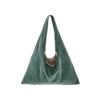 Sac besace en velours 5 Sac besace en velours GIGI Turquoise