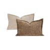 Coussin en velours bi-face 40x60 cm
