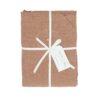 Housse de couette en lin et coton 240x260 cm 6 housse de couette en lin coton DOLLAR praline produit ambiance